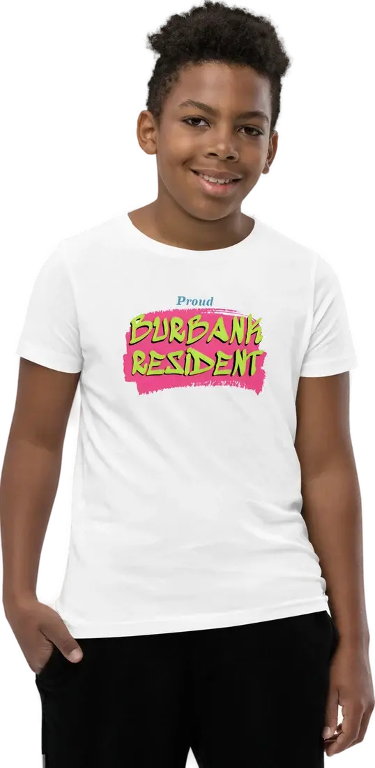 Youth Short Sleeve T-Shirt - Proud Burbank Resident